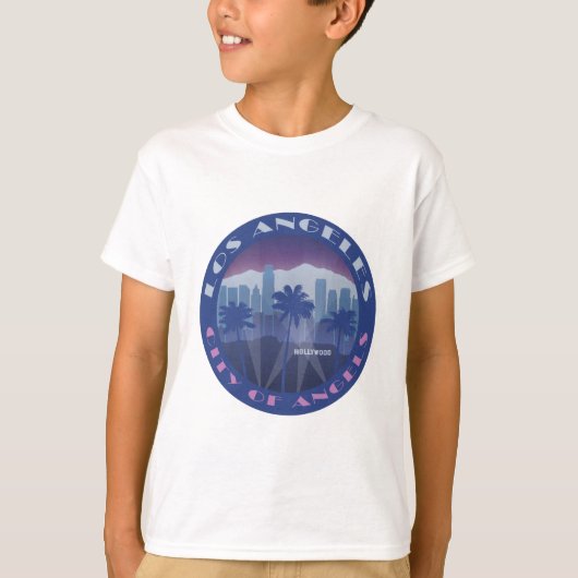 LA Hollywood cool T-shirt (Voorkant)
