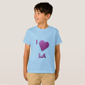 LA — Hot Pink T-shirt (Voorkant volledig)