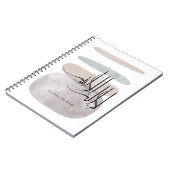 La ilaha illa Allah Arabic Calligraphy – Minimal Notitieboek (Linkerzijde)