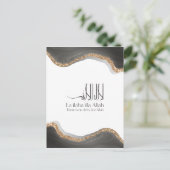 La ilaha illa-ALLAH Shahada Modern arabische calli Briefkaart (Staand voorkant)