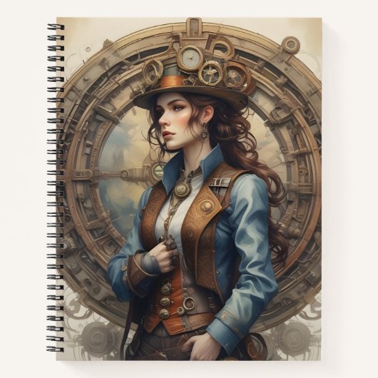 La Ingeniera del Tiempo Notitieboek (Voorkant)