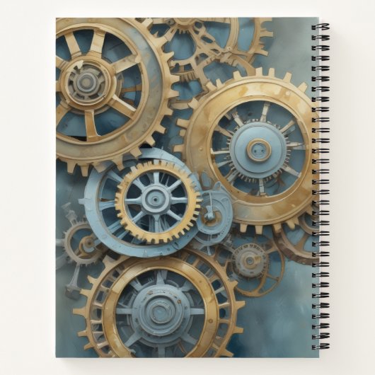 La Inventora Alada Notitieboek (Achterkant)