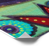 La isla bonita catrina day of the dode poster (Hoek)