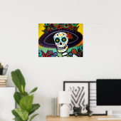 La isla bonita catrina day of the dode poster (Thuiskantoor)