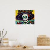 La isla bonita catrina day of the dode poster (Keuken)