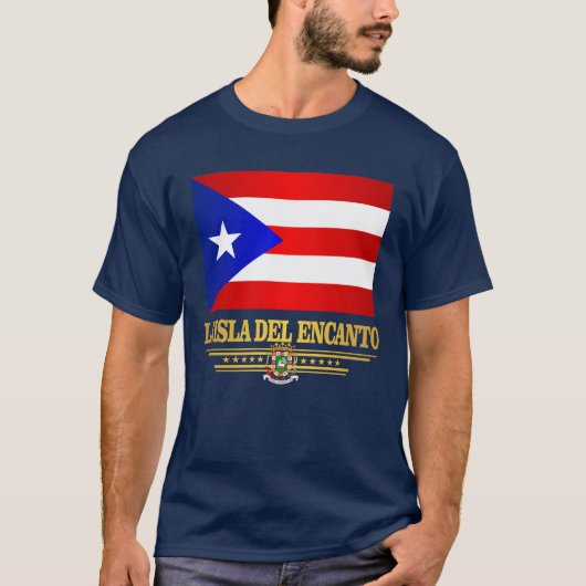 La Isla del Encanto T-shirt (Voorkant)
