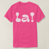 La its a Sin Tv Show Salutation T-shirt (Design voorkant)