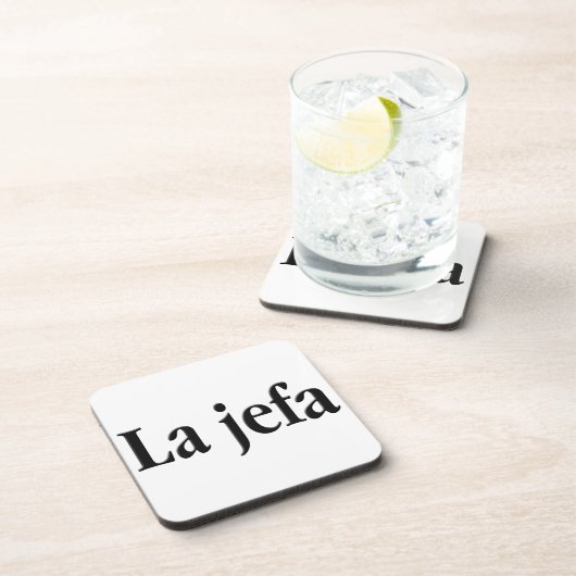 La jefa bier onderzetter (Rechterzijde)