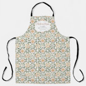 La Jefa de la Cocina | Floral Mexican Abuela Schort (Voorkant)