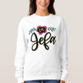 La Jefa, handschrift Trui (Voorkant)