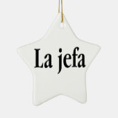 La jefa keramisch ornament (Rechts)