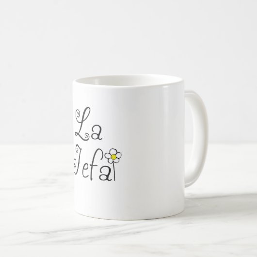 La Jefa koffiebeker Koffiemok (Voorkant rechts)