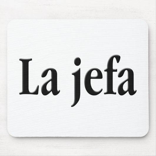 La jefa muismat (Voorkant)