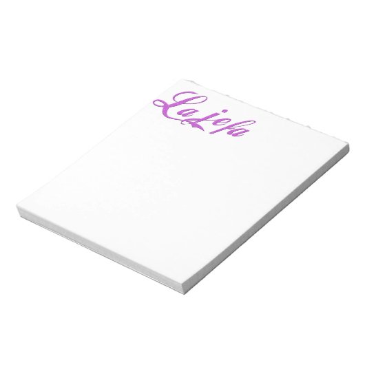 La jefa notitieblok (Linkerzijde)