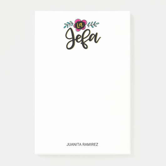 La Jefa Post-it® Notes (Voorkant)