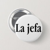La jefa ronde button 5,7 cm (Voorkant /achterkant)