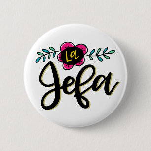 La Jefa Ronde Button 5,7 Cm