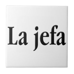 La jefa tegeltje
