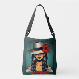 La Jíbaraza 10 – Puerto Ricaanse Jíbara-kunst • Bo Crossbody Tas