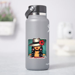 La Jíbaraza 10 – Puerto Ricaanse Jíbara Kunst Bori Sticker