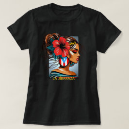 La Jibaraza 11 – Puerto Ricaanse Jíbara • Boricua T-shirt