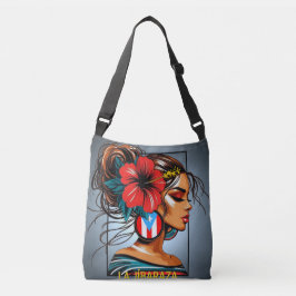 La Jíbaraza 11 – Puerto Ricaanse Jíbara Kunst • Bo Crossbody Tas