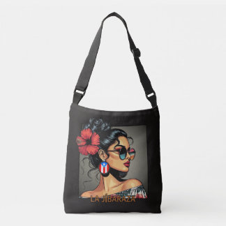 La Jíbaraza 12 – Puerto Ricaanse Jíbara Kunst • Bo Crossbody Tas