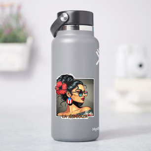 La Jíbaraza 12 – Puerto Ricaanse Jíbara Kunst Bori Sticker