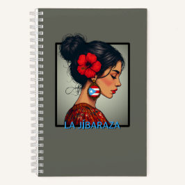 La Jíbaraza 14 – Puerto Ricaanse Jíbara Kunst • Bo Notitieboek