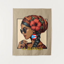 La Jíbaraza 2 – Puerto Ricaanse Jíbara-kunst • Bor Wandkleed