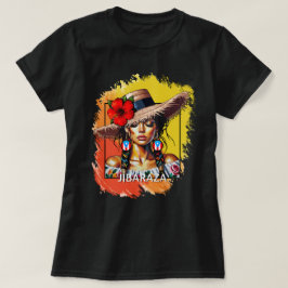 La Jibaraza 5 – Puerto Ricaanse Jíbara • Boricua T-shirt