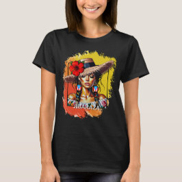 La Jibaraza 5 – Puerto Ricaanse Jíbara • Boricua T-shirt