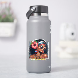 La Jíbaraza 6 – Puerto Ricaanse Jíbara-kunst • Bor Sticker