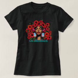 La Jibaraza 7 – Puerto Ricaanse Jíbara • Boricua T-shirt