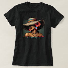 La Jibaraza 8 – Puerto Ricaanse Jíbara • Boricua T-shirt