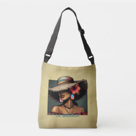 La Jíbaraza 8 – Puerto Ricaanse Jíbara Kunst • Bor Crossbody Tas