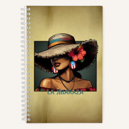 La Jíbaraza 8 – Puerto Ricaanse Jíbara Kunst • Bor Notitieboek