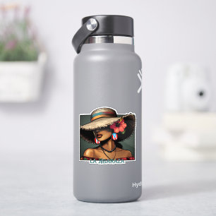 La Jíbaraza 8 – Puerto Ricaanse Jíbara-kunst • Bor Sticker