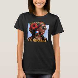 La Jibaraza 9 – Puerto Ricaanse Jíbara • Boricua T-shirt