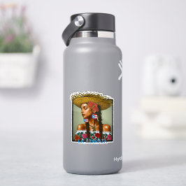 La Jíbaraza – Puerto Ricaanse Jíbara-kunst • Boric Sticker