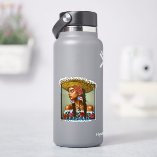 La Jíbaraza – Puerto Ricaanse Jíbara-kunst • Boric Sticker