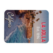 La Jolla Beach Cove San Diego California Souvenir Magneet (Horizontaal)