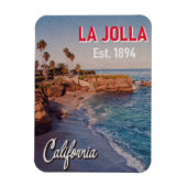 La Jolla Beach Cove San Diego California Souvenir Magneet (Verticaal)