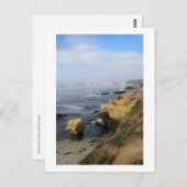 La Jolla Beach Seabirds Custom California Briefkaa Briefkaart (Voorkant / Achterkant)