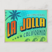 LA JOLLA BRIEFKAART (Voorkant)