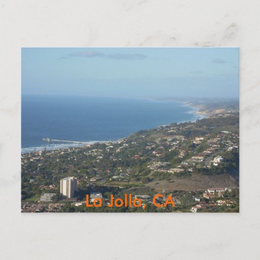 La Jolla, CA Briefkaart (Voorkant)