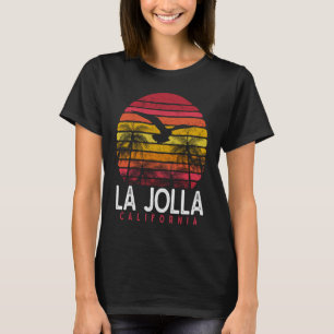 La Jolla California CA Beach Vintage 90 s Retro 80 T-shirt