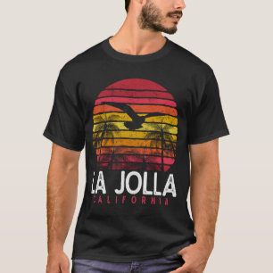 La Jolla California CA Beach Vintage 90 s Retro 80 T-shirt
