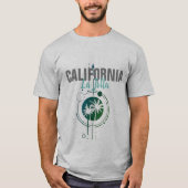 La Jolla California Geometric Palms T-shirt (Voorkant)