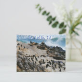 La Jolla California Post Card Briefkaart (Staand voorkant)